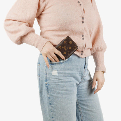 Louis Vuitton Zippy Monogramm Münzgeldbörse