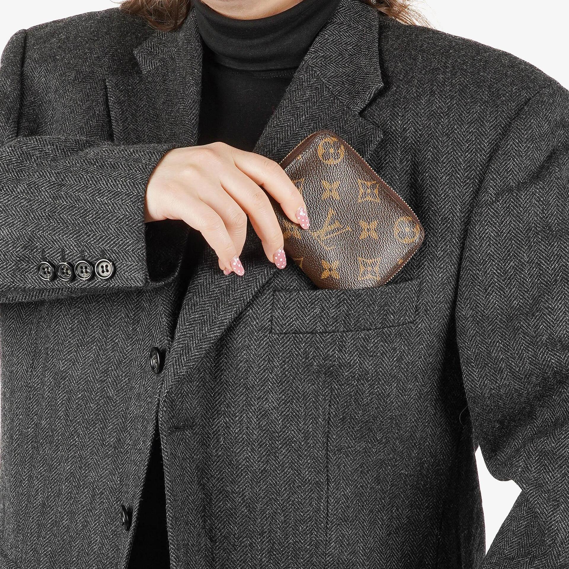 Louis Vuitton Zippy Monogramm Münzgeldbörse