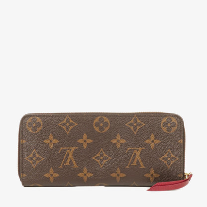 Louis Vuitton Clemence Geldbörse aus Monogram Canvas