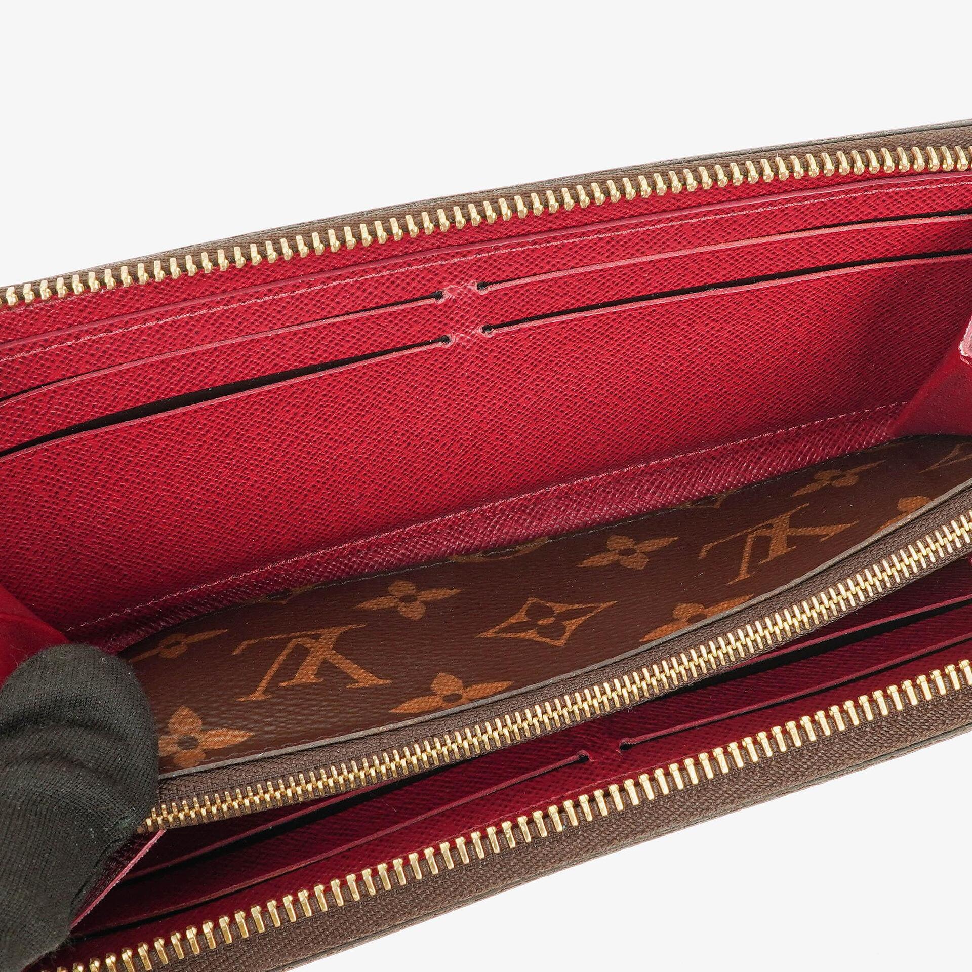 Louis Vuitton Clemence Geldbörse aus Monogram Canvas