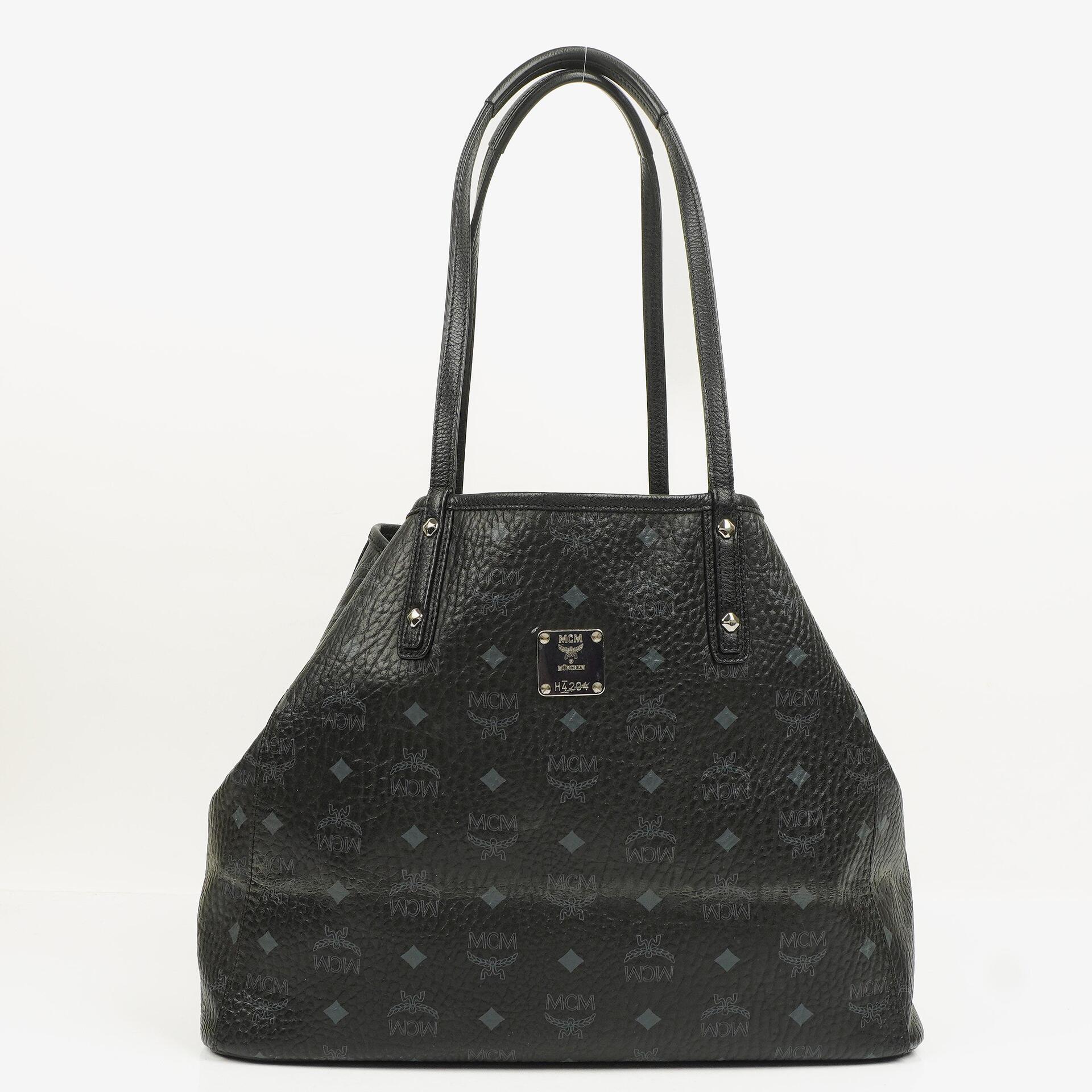 MCM Große Liz Wende-Shopper Tote-Tasche aus Visetos