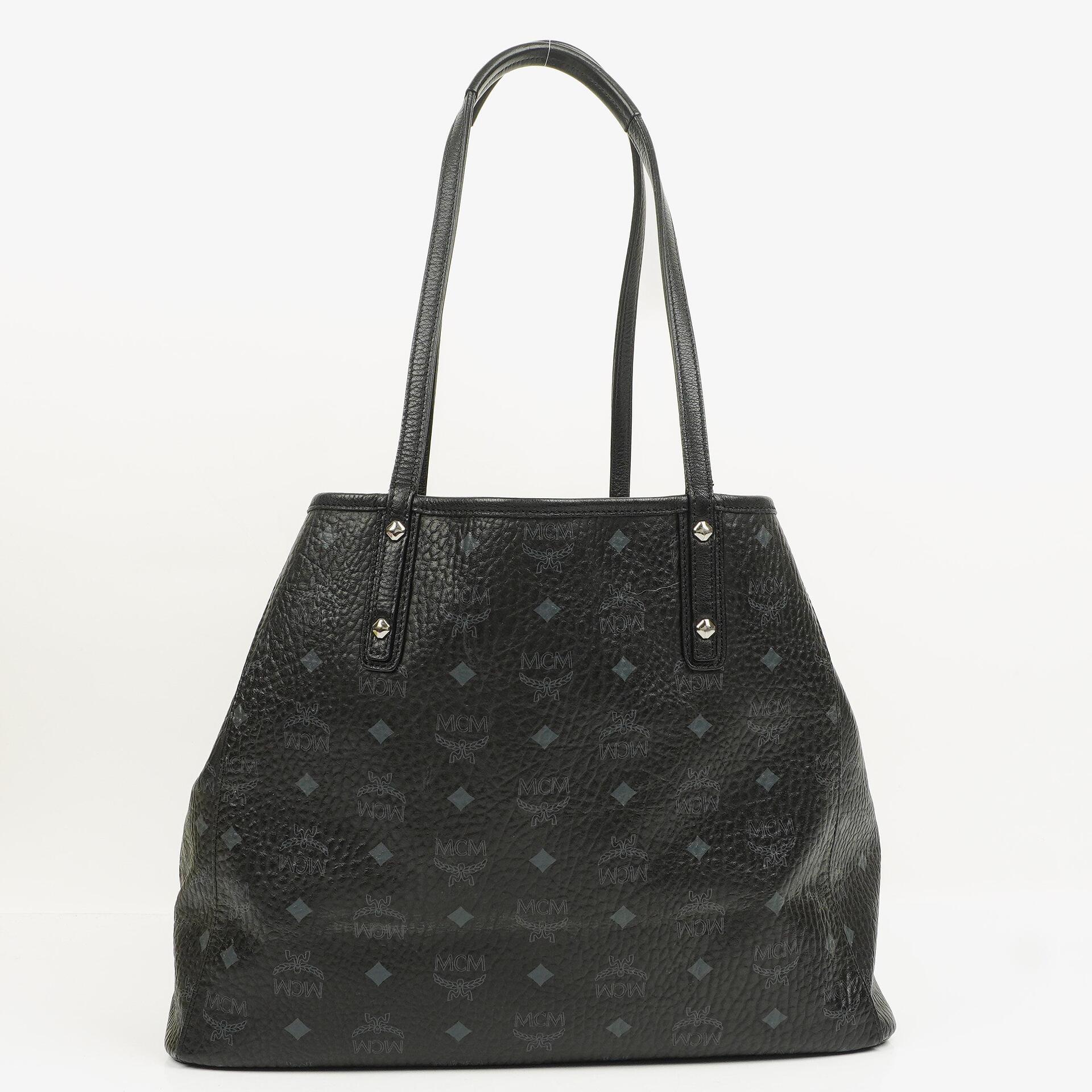 MCM Große Liz Wende-Shopper Tote-Tasche aus Visetos