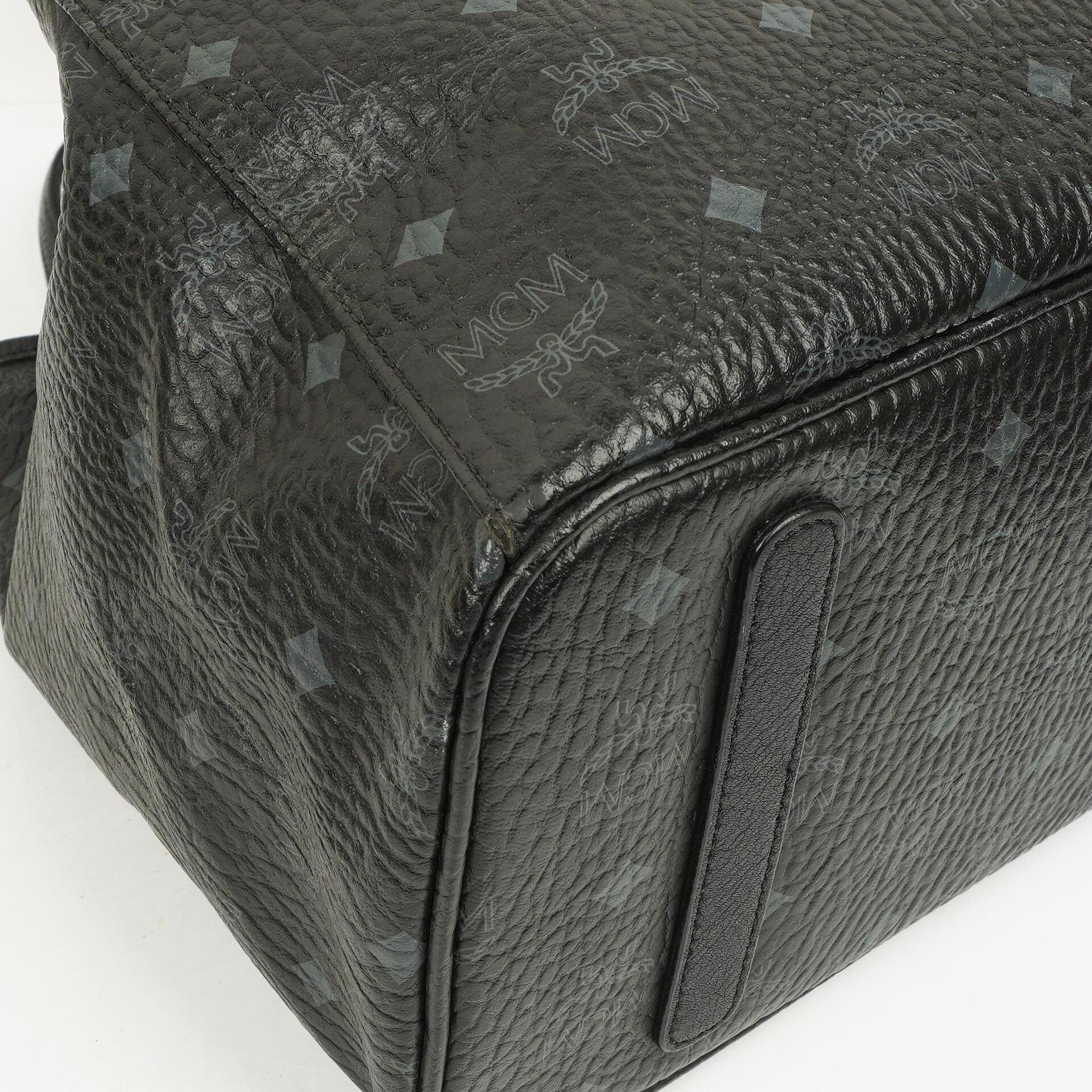 MCM Große Liz Wende-Shopper Tote-Tasche aus Visetos