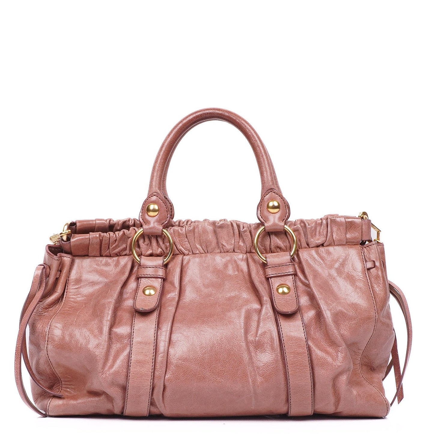 Miu Miu Vitello Shine Satchel Tasche