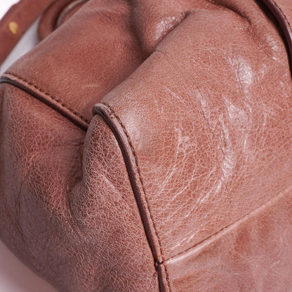 Miu Miu Vitello Shine Satchel Tasche