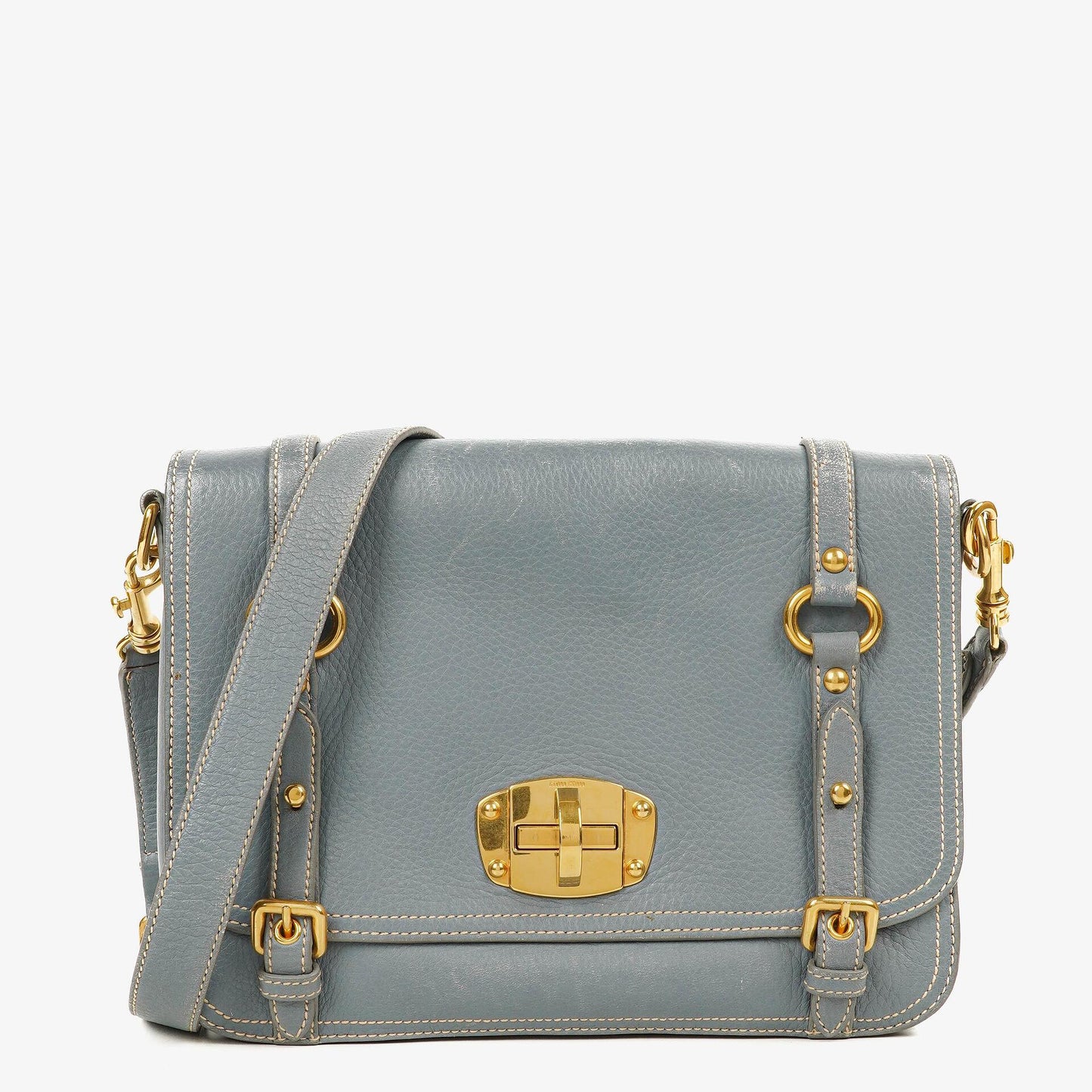 Miu Miu Cervo Pattina Pervinca Schultertasche