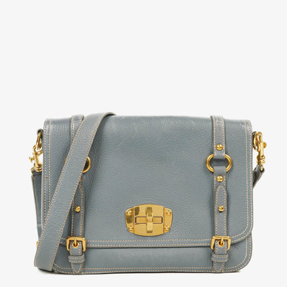 Miu Miu Cervo Pattina Pervinca Schultertasche