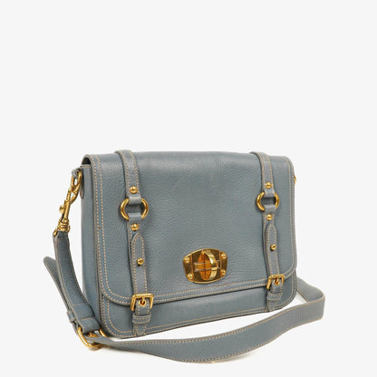Miu Miu Cervo Pattina Pervinca Schultertasche