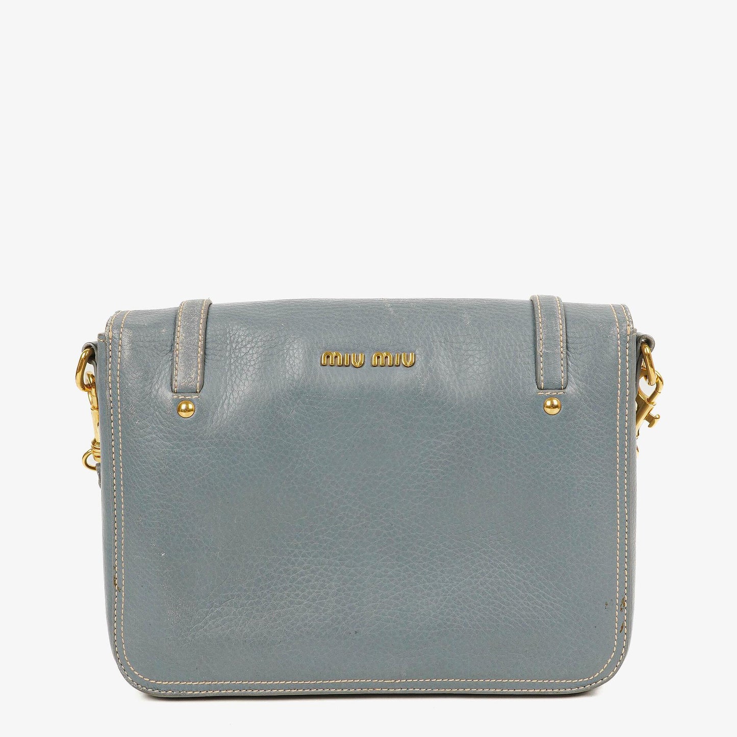 Miu Miu Cervo Pattina Pervinca Schultertasche
