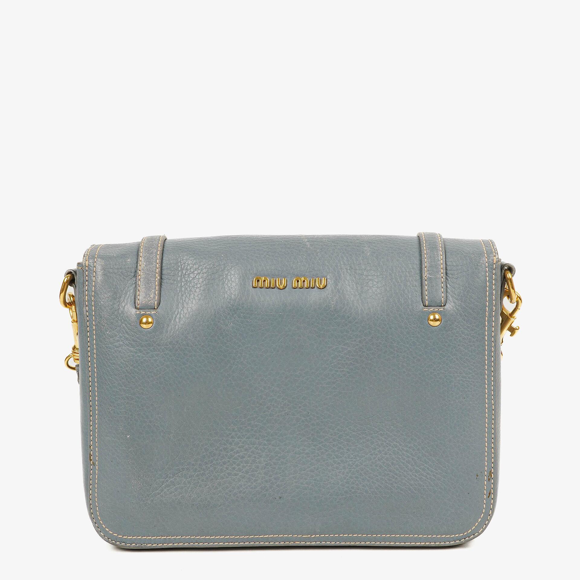 Miu Miu Cervo Pattina Pervinca Schultertasche