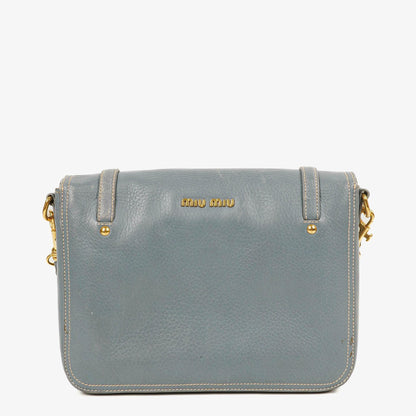 Miu Miu Cervo Pattina Pervinca Schultertasche