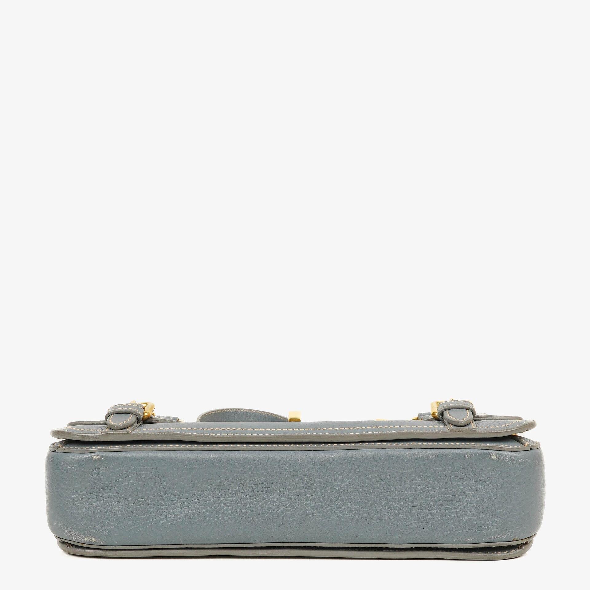 Miu Miu Cervo Pattina Pervinca Schultertasche
