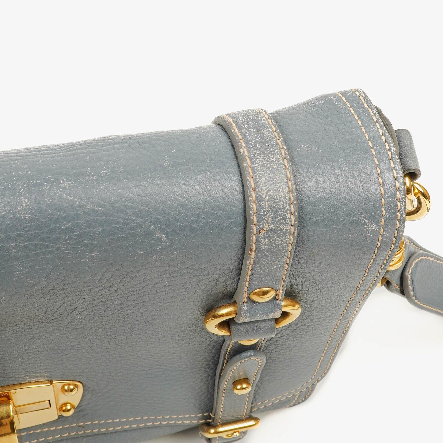 Miu Miu Cervo Pattina Pervinca Schultertasche