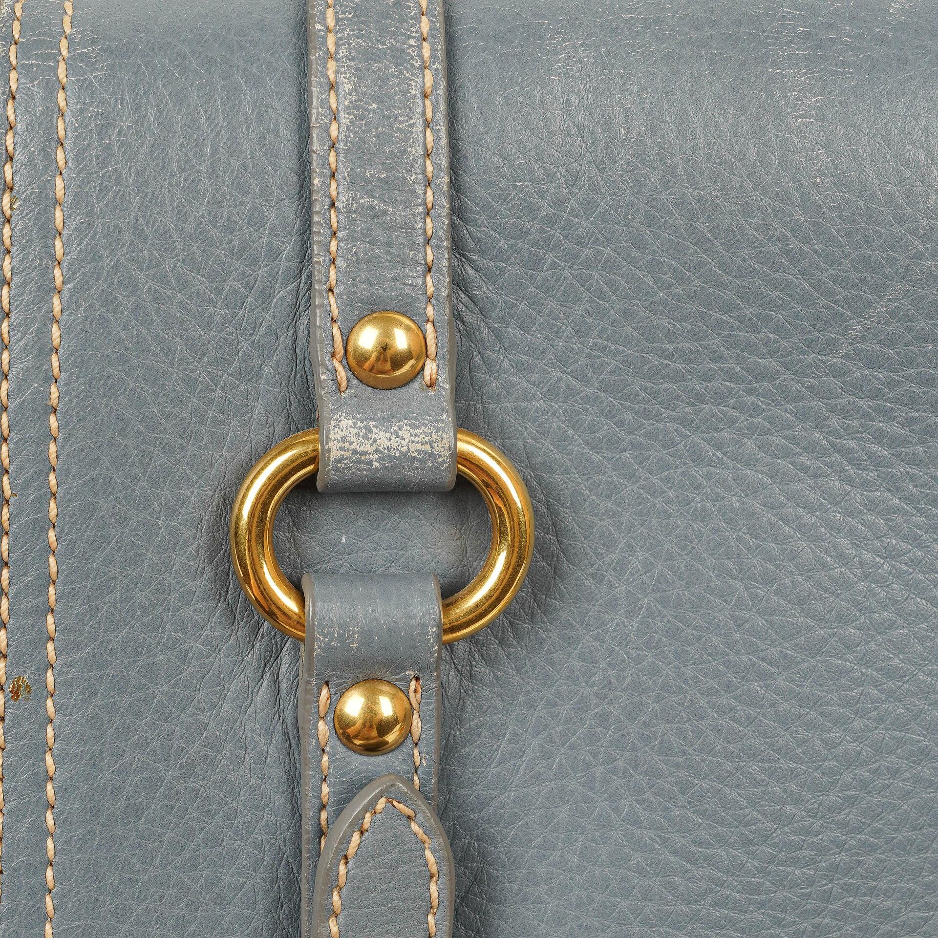 Miu Miu Cervo Pattina Pervinca Schultertasche
