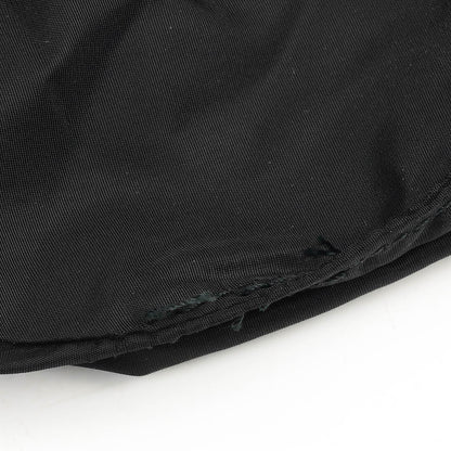 Miu Miu Kordelzug Schwarzes Nero Leder Portemonnaie Portafoglio