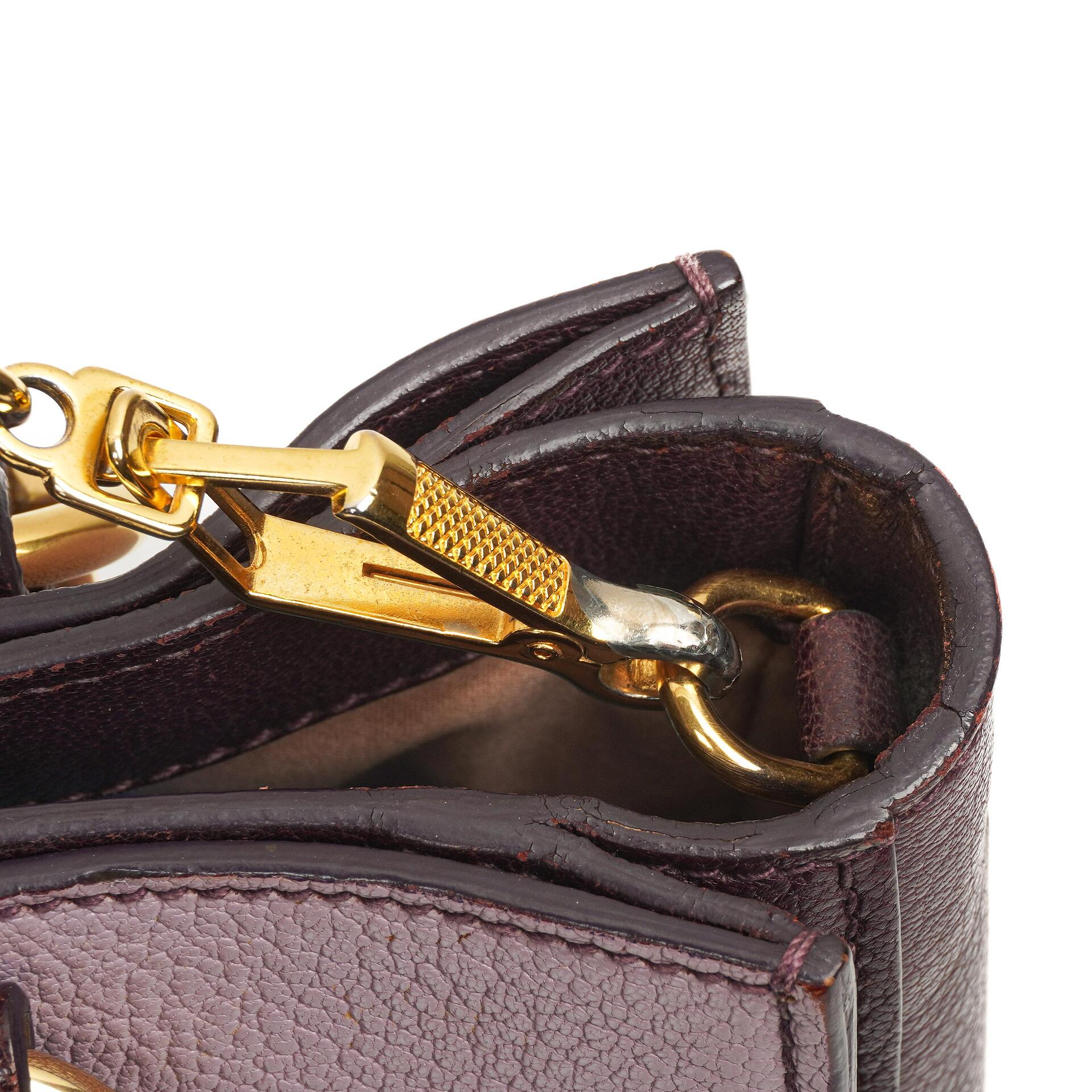 Miu Miu Madras Ziegenleder Glycine Viola Bicolore Tasche