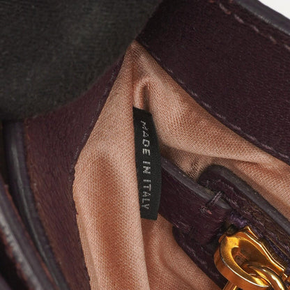 Miu Miu Madras Ziegenleder Glycine Viola Bicolore Tasche