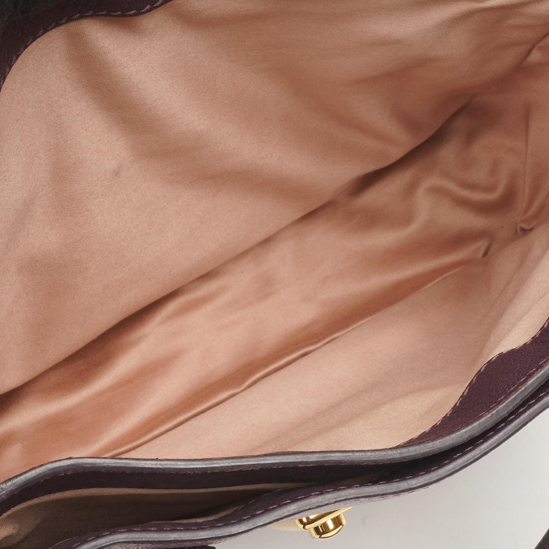 Miu Miu Madras Ziegenleder Glycine Viola Bicolore Tasche