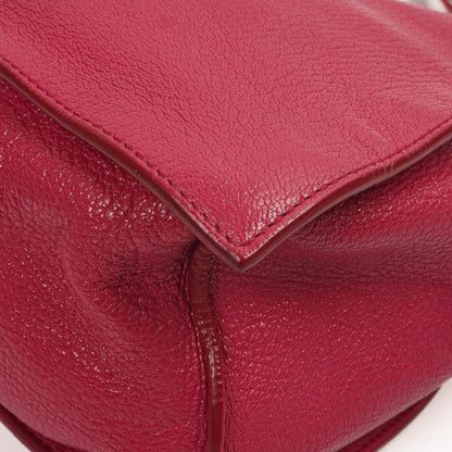Miu Miu Peonia Tote Tasche aus Madras-Ziegenleder