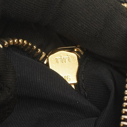 Miu Miu Madras Ziegenleder Convertible Tote Bag Nero Schwarz mit Reißverschluss