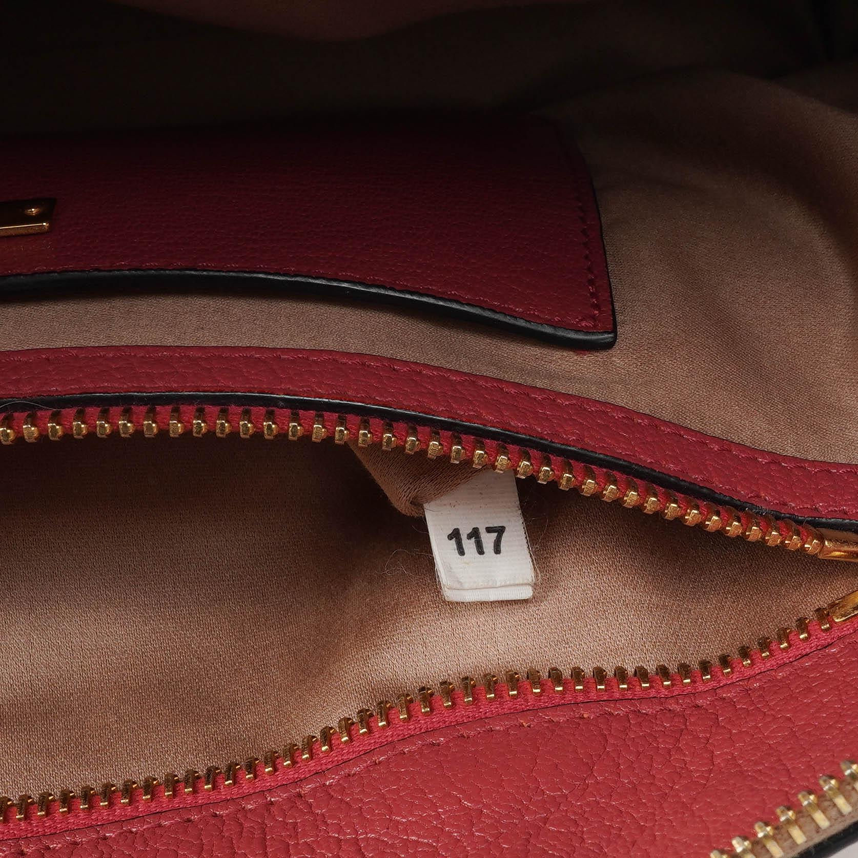 Miu Miu Madras Ziegenleder Reißverschluss Pink Umhängetasche
