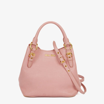 Miu Miu Madras Tasche in Rosa