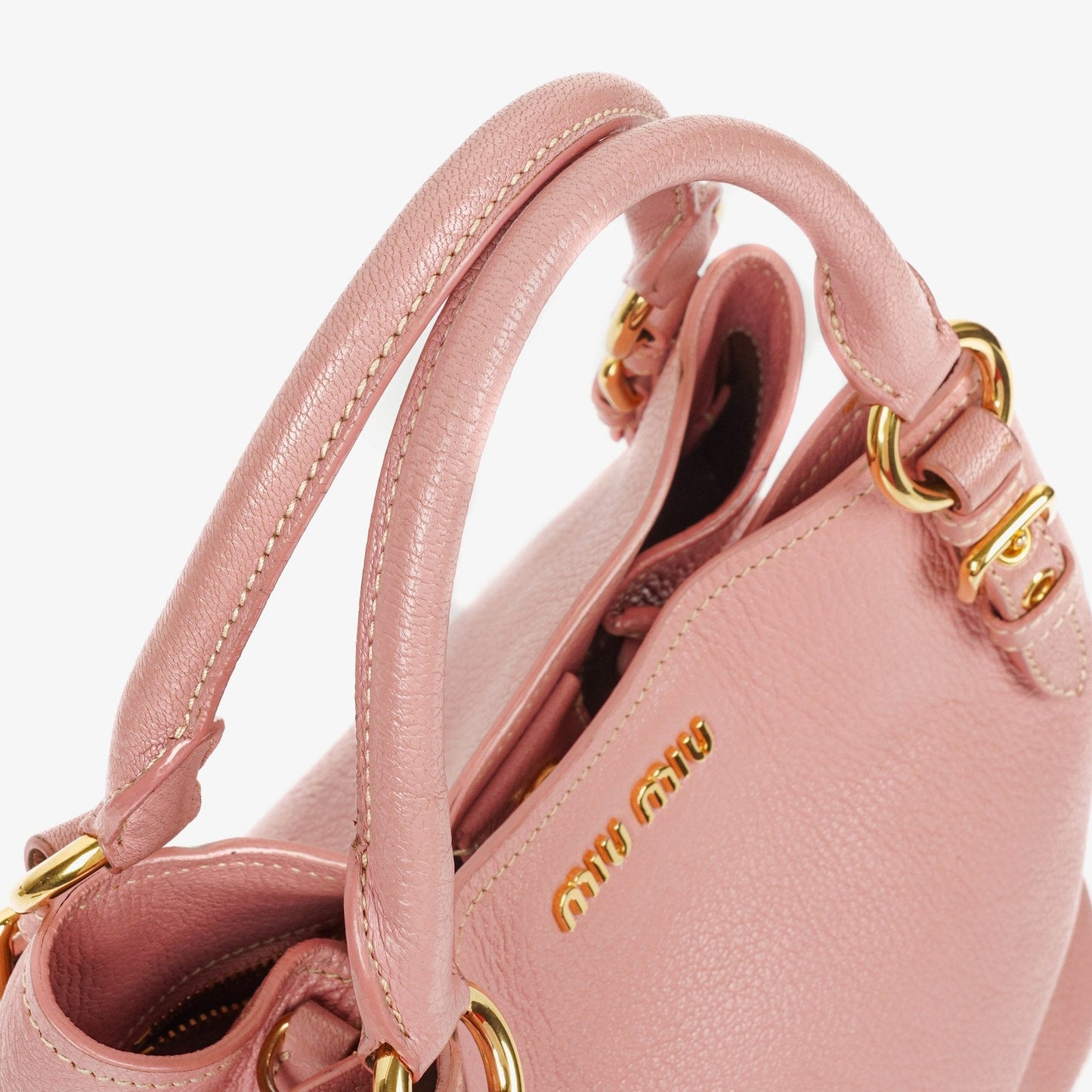 Miu Miu Madras Tasche in Rosa