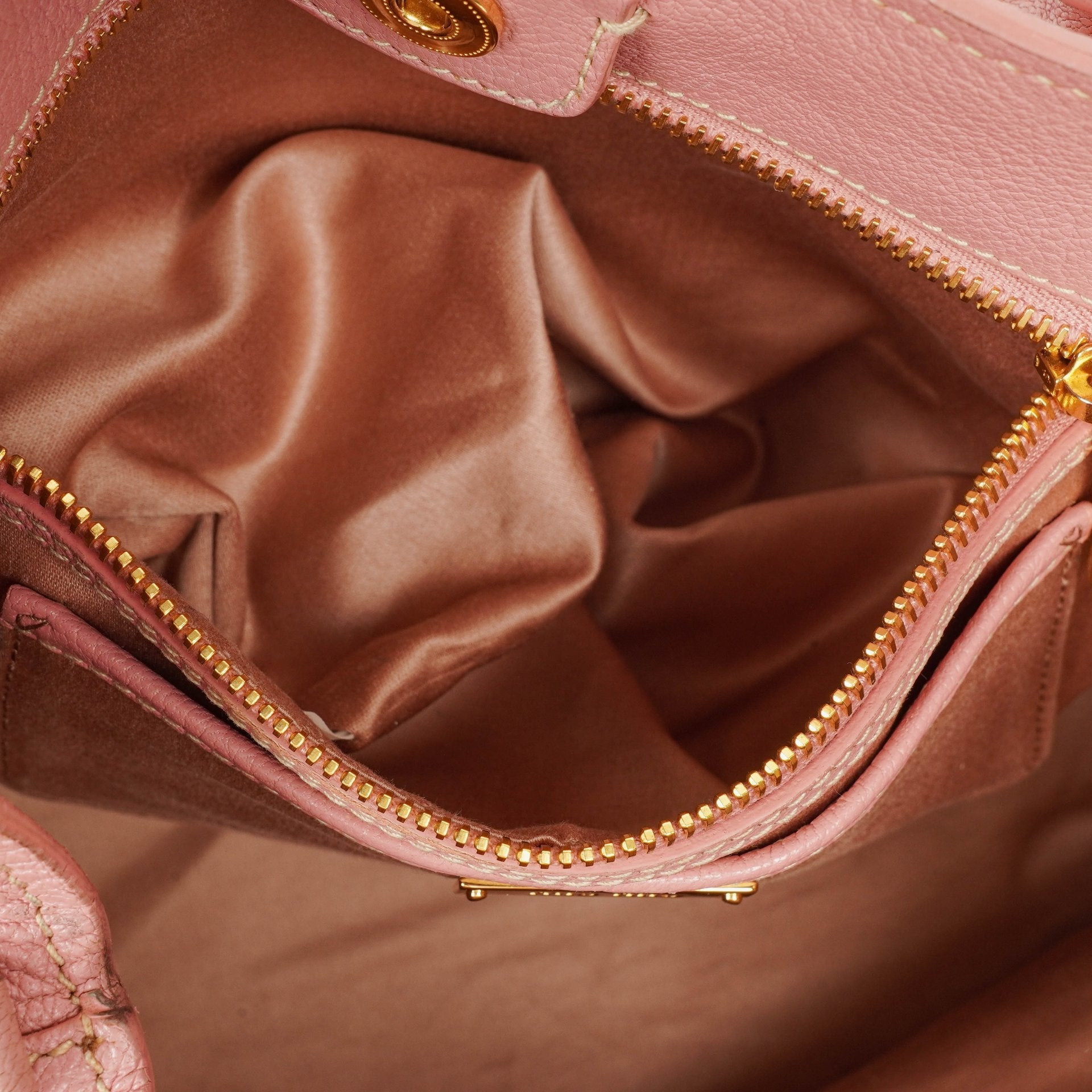 Miu Miu Madras Tasche in Rosa