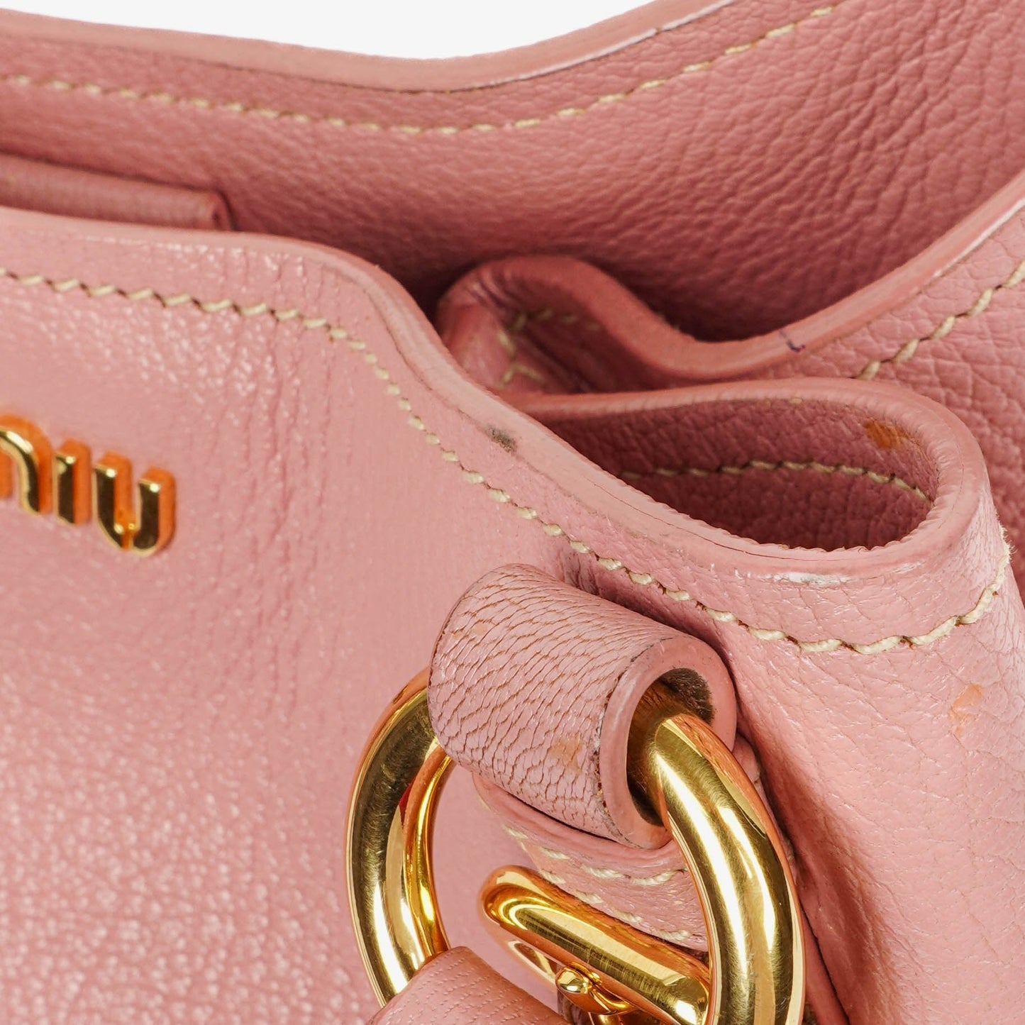 Miu Miu Madras Tasche in Rosa