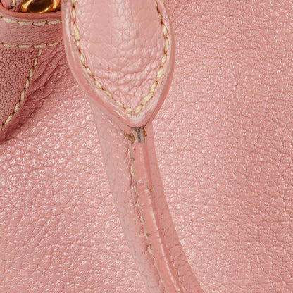Miu Miu Madras Tasche in Rosa