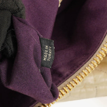 Miu Miu Matelassé Tote Tasche aus cremeweißem gestepptem Nappaleder