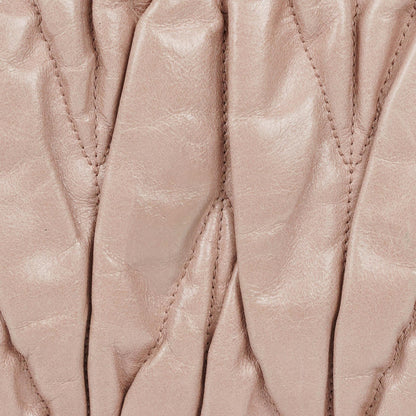 Miu Miu Matelassé Tote Tasche aus Leder