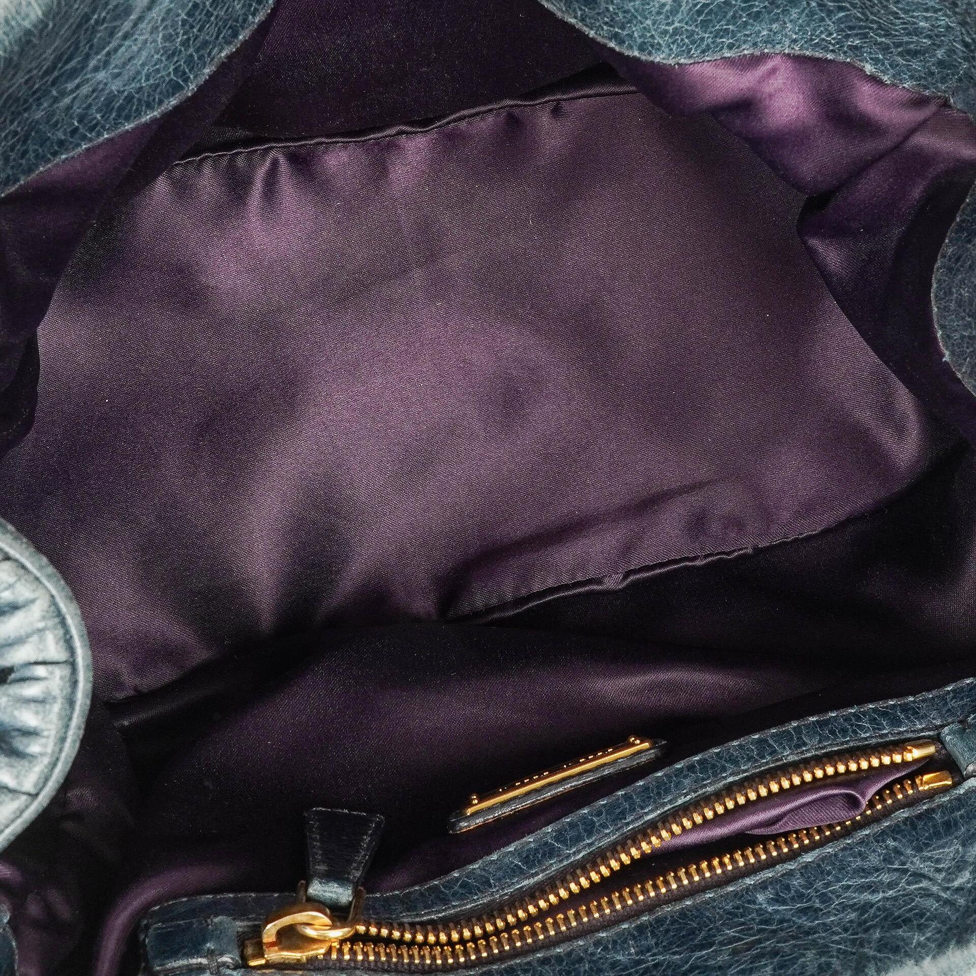 Miu Miu Tote Bag aus Matelassé-Leder
