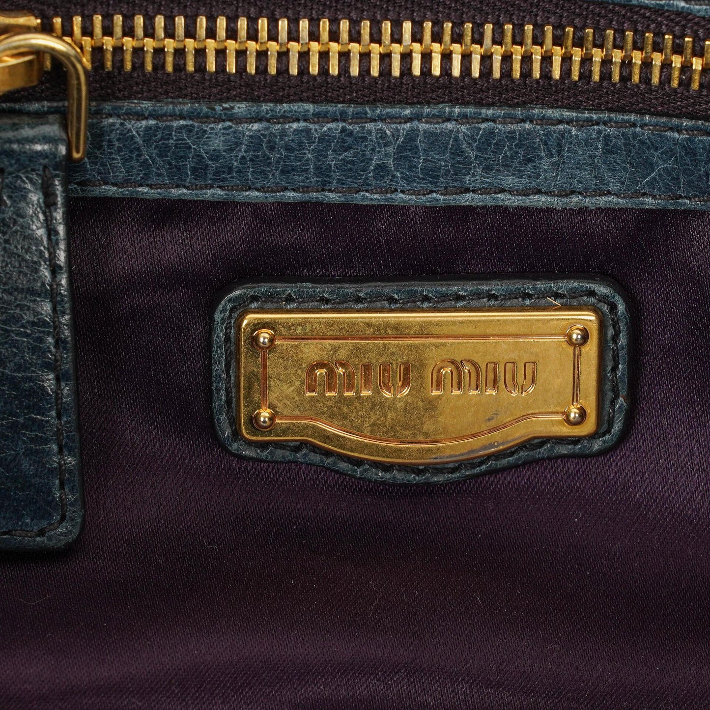 Miu Miu Tote Bag aus Matelassé-Leder