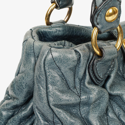 Miu Miu Tote Bag aus Matelassé-Leder