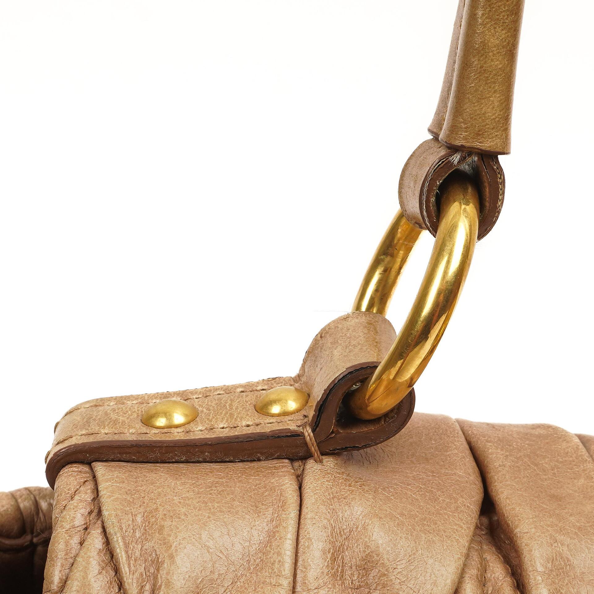 Miu Miu Matelasse Lux Cammeo Satchel Tasche