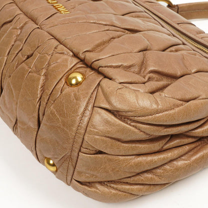 Miu Miu Matelasse Lux Cammeo Satchel Tasche