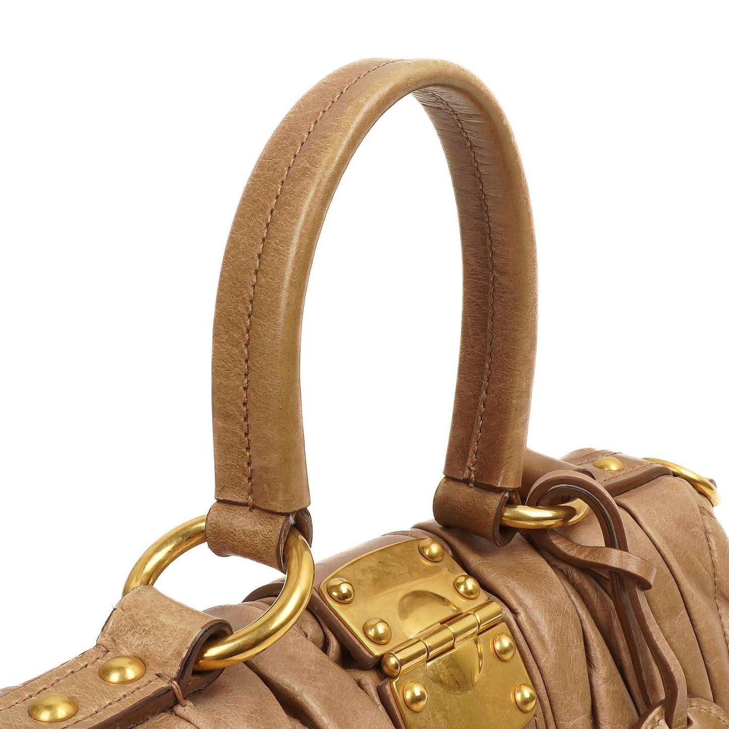 Miu Miu Matelasse Lux Cammeo Satchel Tasche