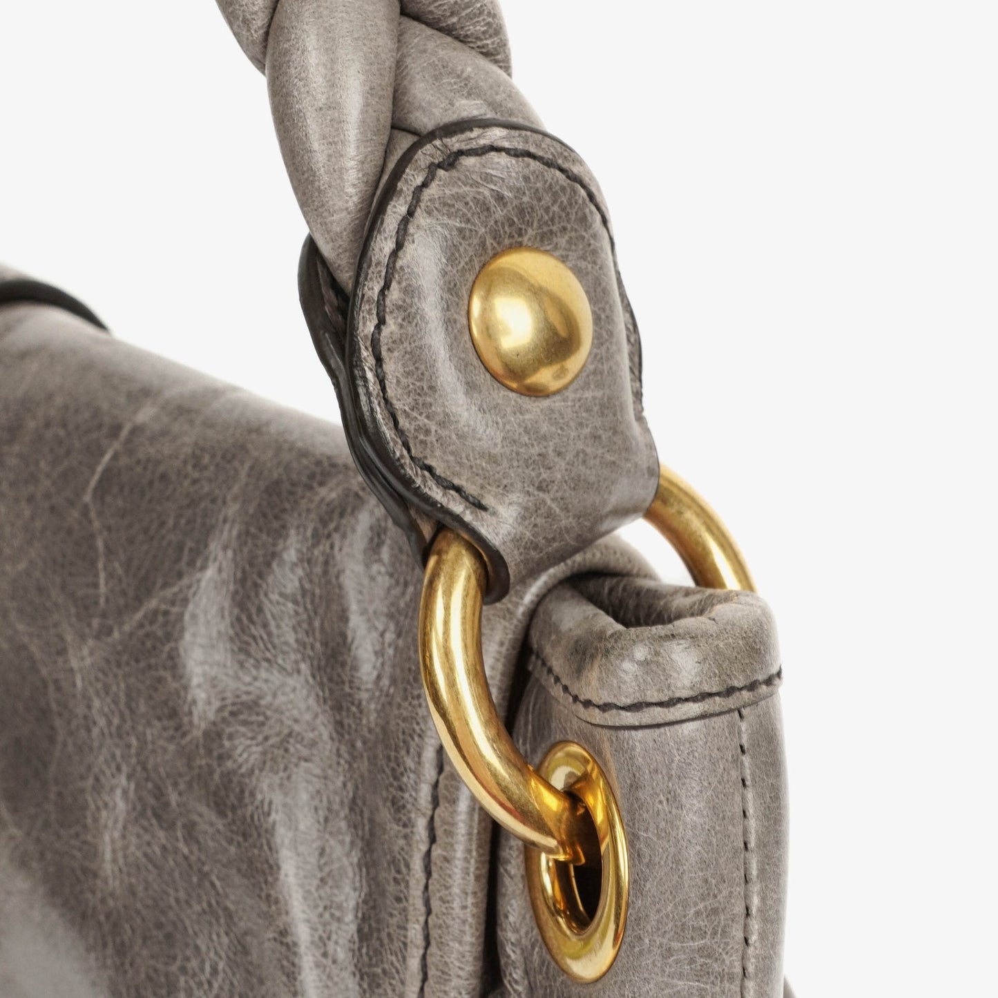 Miu Miu Matelassé Coffer Hobo-Tasche aus Lux Leder