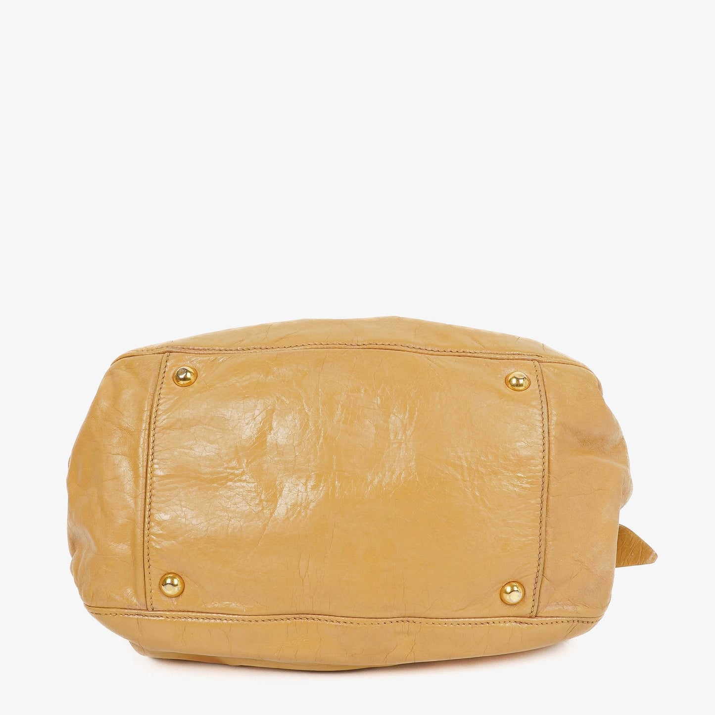 Miu Miu Lux Tote Bag aus Leder