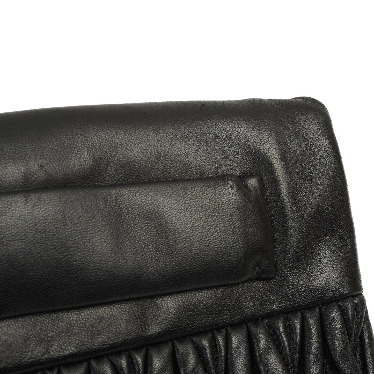 Miu Miu Matelasse Napa Nero Crossbody Clutch Bag Schwarz