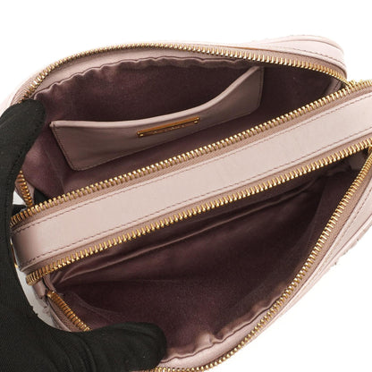 Miu Miu Matelasse Nappa Leder Crossbody Clutch Bag Mughetto