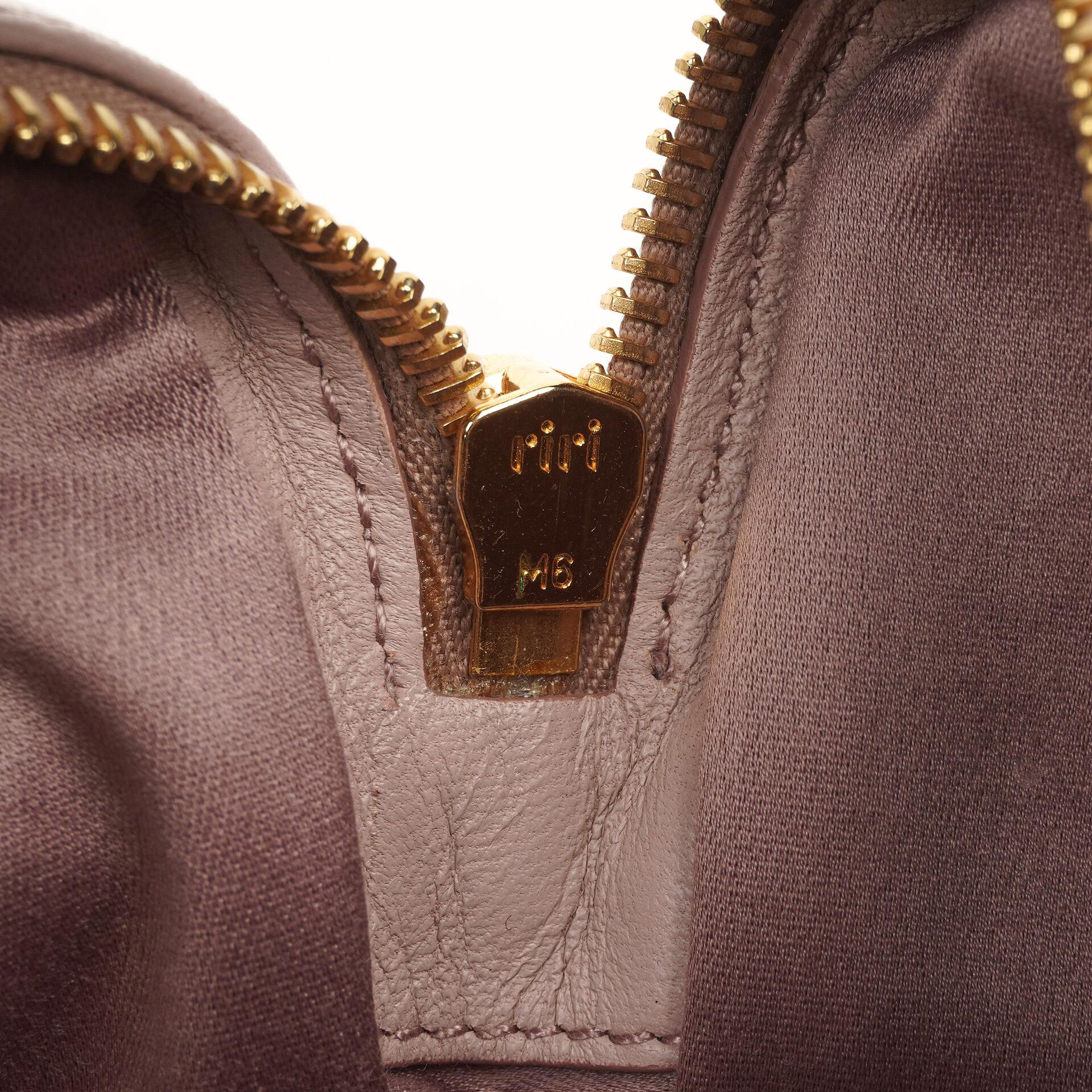 Miu Miu Matelasse Nappa Leder Crossbody Clutch Bag Mughetto