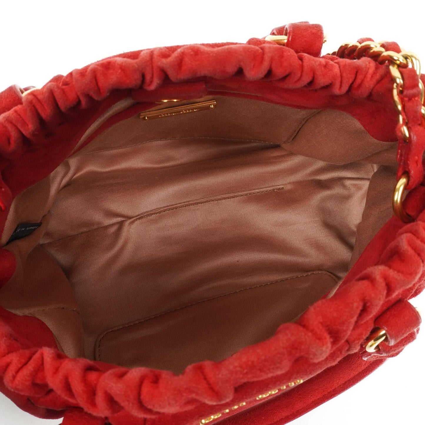 Miu Miu Kleine Satchel Tasche Rosso Camoscio