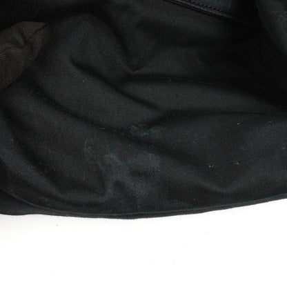 Miu Miu Kleine Vitello Shine Schwarze Schleifen Satchel Tasche