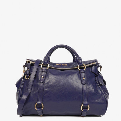 Miu Miu Vitello Bow Satchel Tasche