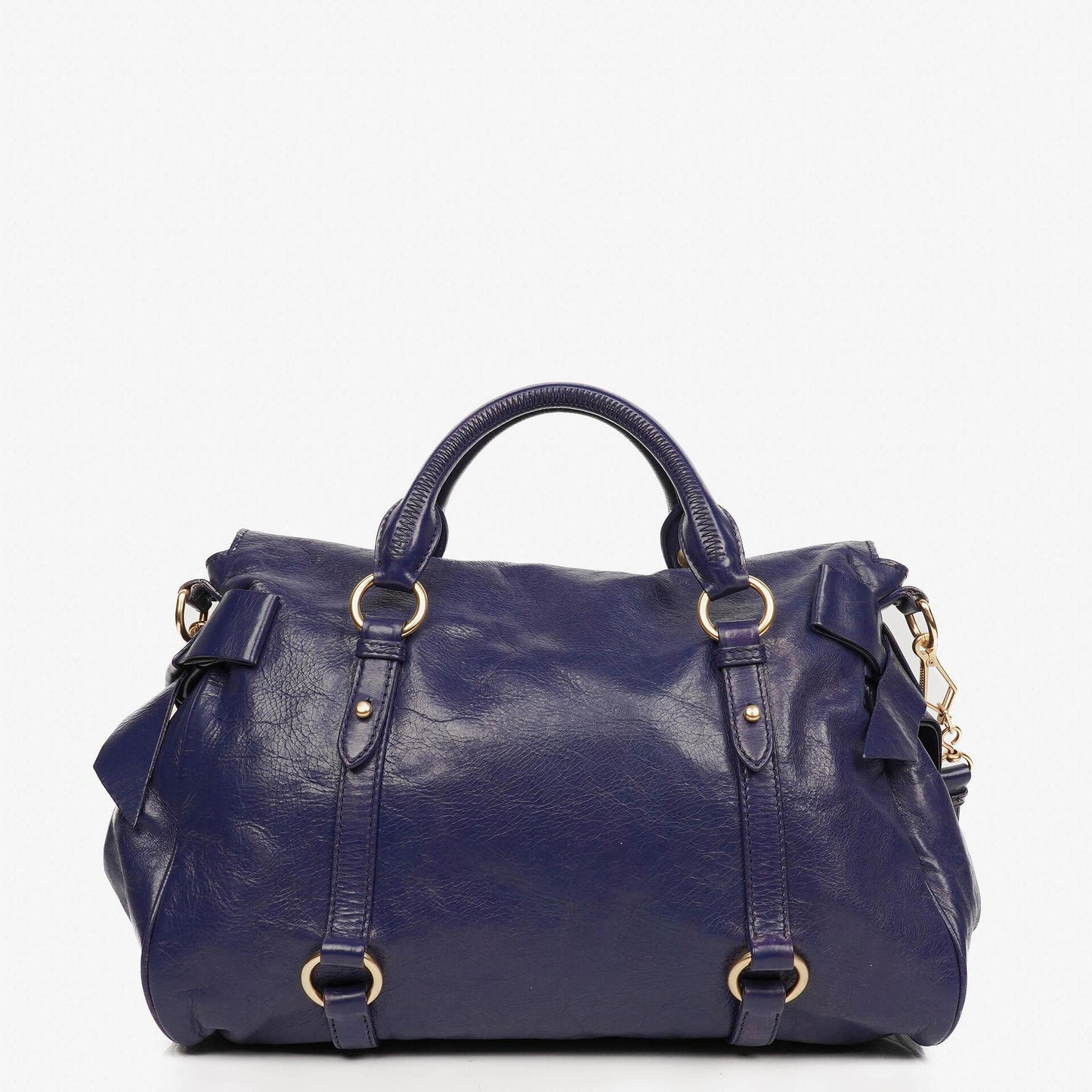 Miu Miu Vitello Bow Satchel Tasche