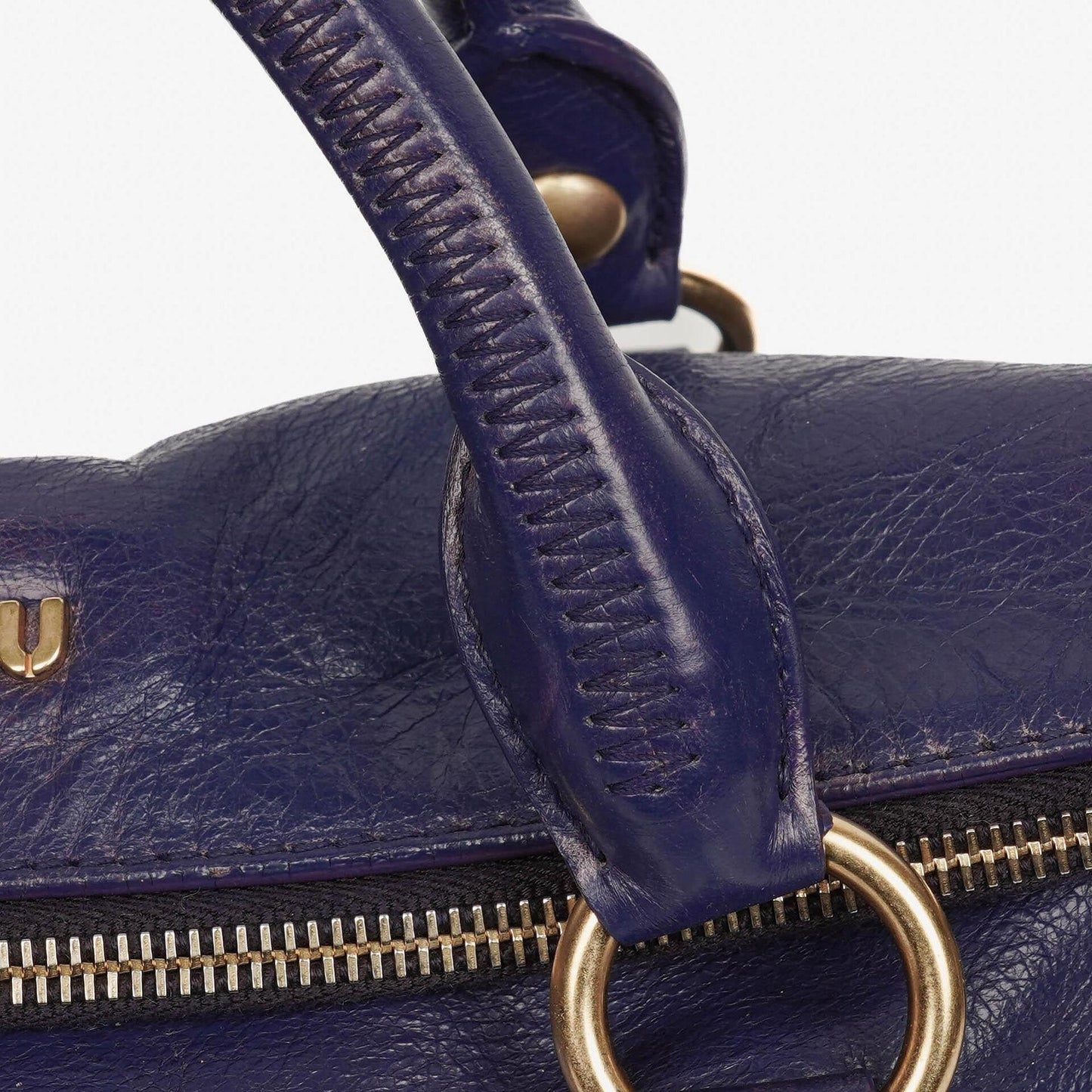 Miu Miu Vitello Bow Satchel Tasche