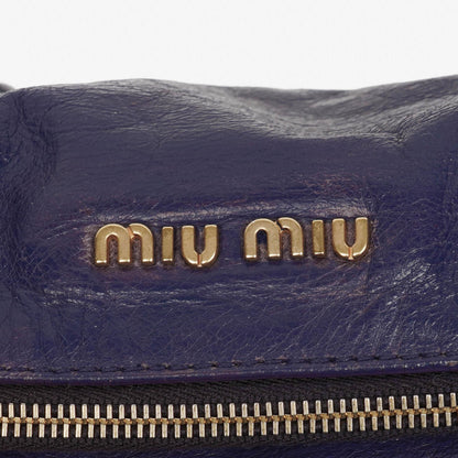 Miu Miu Vitello Bow Satchel Tasche