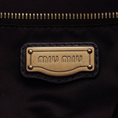 Miu Miu Vitello Bow Satchel Tasche